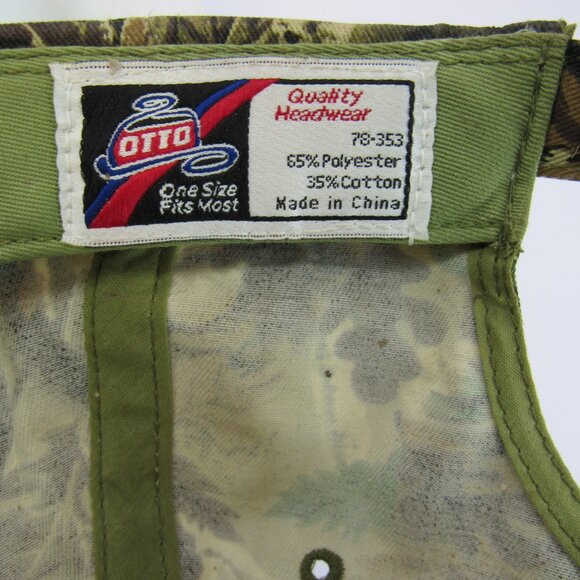 Woodard's Tractors & Equip Inc. Macon Ga Emb Logo Men Camo Adj Strapback Cap Hat - Picture 8 of 8